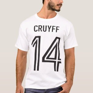 T-shirt Joueur de football de la Hollande des hommes de