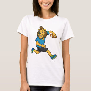 T-shirt Joueur de football de Lion Rugby