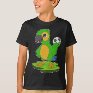 T-shirt Joueur de football de perroquet Soccer