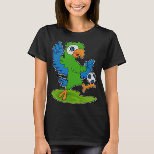T-shirt Joueur de football de perroquet Soccer