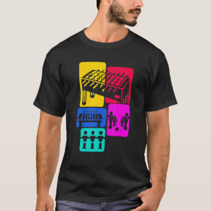 T-shirt Joueur de football de table Retro Boys Foosba