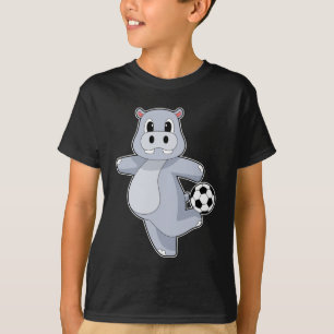T-shirt Joueur de football Hippo Soccer Sports