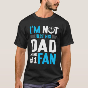 T-shirt Joueur de football Je ne suis pas seulement son pè