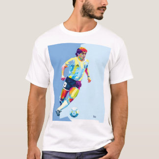 T-shirt Joueur de football légendaire Maradona