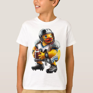 T-shirt Joueur de Footll Canard en Caoutchouc Ducky Duckie