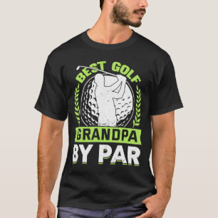 T-shirt Joueur de golf entraîneur Grand-père Golfeur papa 