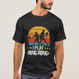 T-shirt Joueur de Gpong G Pong Papa Maman