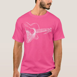 T-shirt Joueur de guitare acoustique