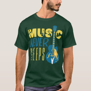 T-shirt Joueur de guitare cool Rock & Roll, Belle musique 