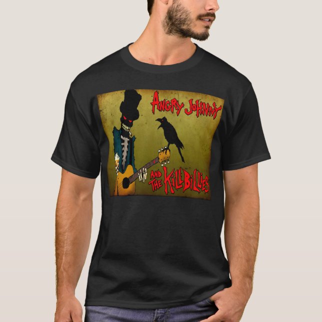 T-shirt Joueur de guitare de cimetière (Devant)