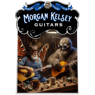 T-shirt Joueur de guitare de Mothman