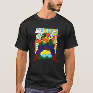 T-shirt joueur de guitare électronique Premium