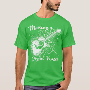 T-shirt Joueur de guitare faisant un bruit joyeux