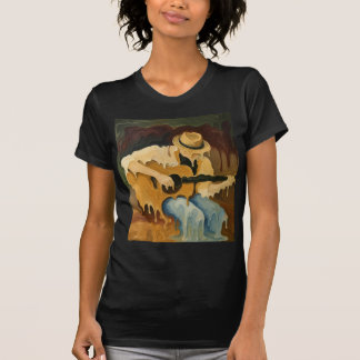T-shirt Joueur de guitare fondue