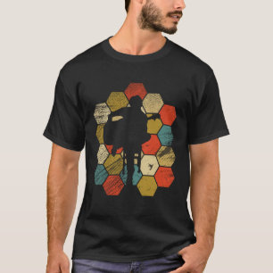 T-shirt Joueur de guitare vintage rétro vieille école 4
