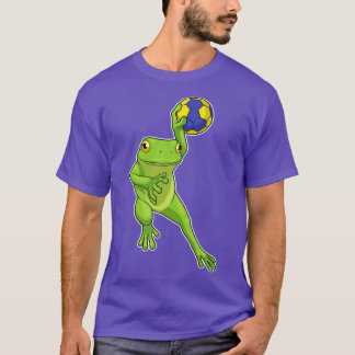 T-shirt Joueur de handball de grenouille
