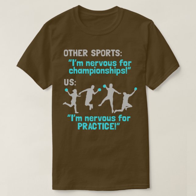 T-shirt Joueur de handball Funny Sport Team Idée cadeau Pr (Design devant)