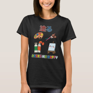 T-shirt Joueur de hockey sur glace battement de coeur amus