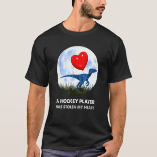 T-shirt Joueur de hockey T Rex Dinosaur Humour