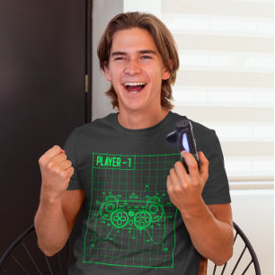 T-shirt Joueur de jeu de gamer compétitif #1 
