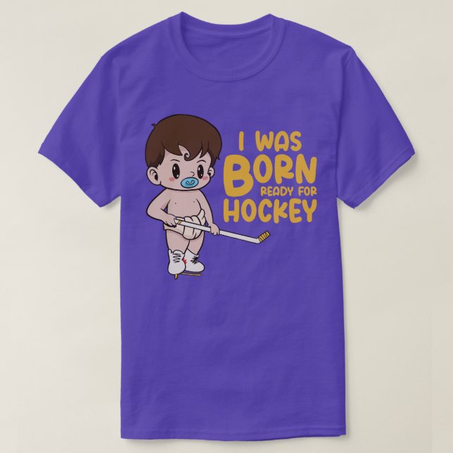 T-shirt Joueur de jeu entraîneur de hockey sur glace (Design devant)