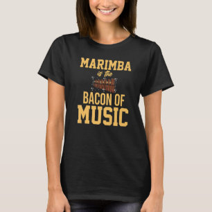 T-shirt Joueur De Leçon De Musique De Instrument Marimba D