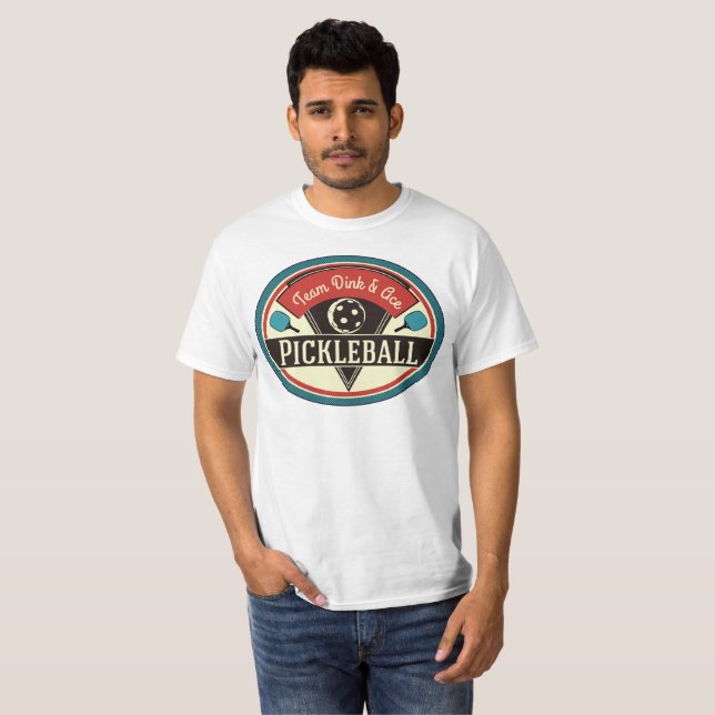 T-shirt Joueur de l'équipe de basket-ball Dink & Ace (Devant entier)