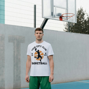 T-shirt Joueur de l'équipe de basket-ball personnalisé cad