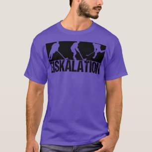 T-shirt Joueur de l'équipe de hockey sur glace Coach de ga