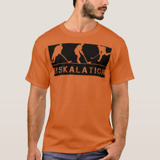 T-shirt Joueur de l'équipe de hockey sur glace Coach de ga