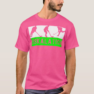 T-shirt Joueur de l'équipe de hockey sur glace Coach de ga