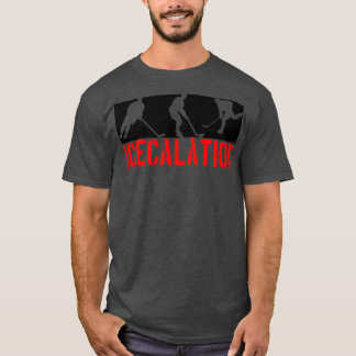 T-shirt Joueur de l'équipe de hockey sur glace Entraîneur