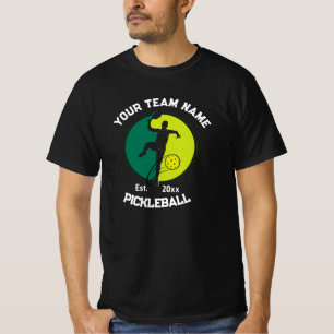 T-shirt Joueur de l'équipe de Pickleball Club Pickleball P