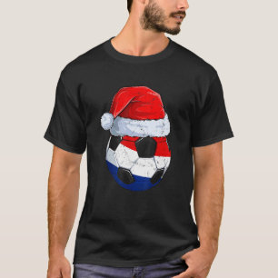 T-shirt Joueur de l'équipe Pays-Bas Football Ball World So
