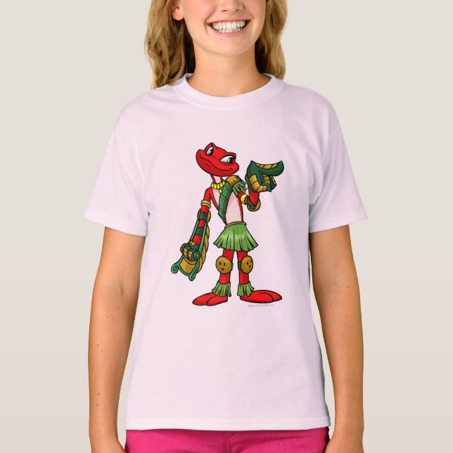 T-shirt Joueur de Nimmo Mystery Island (Devant)