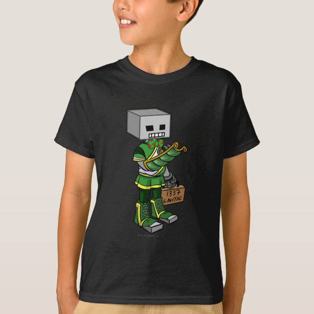 T-shirt Joueur de personnel de Lawyerbot Brightvale (Devant)