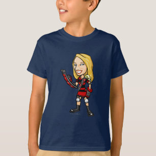 T-shirt Joueur de personnel d'île de Krawk d'alto