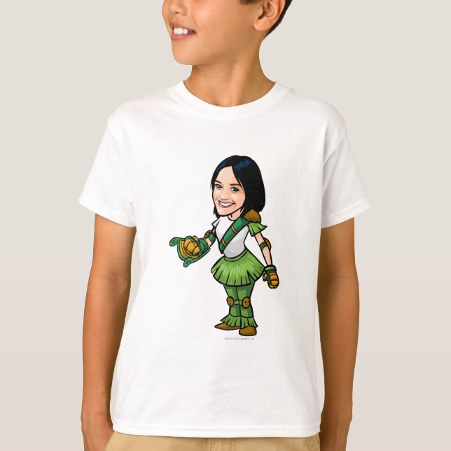 T-shirt Joueur de personnel d'île de mystère de (Devant)