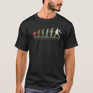 T-shirt Joueur de Pickleball Évolution Drôle Amateur de Ra