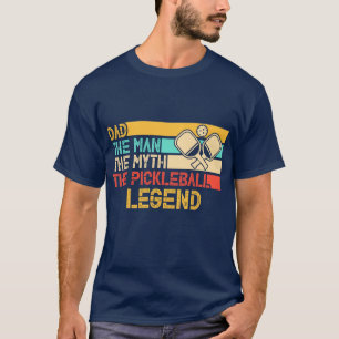 T-shirt Joueur de Pickleball Papa Pickleball Jour drôle