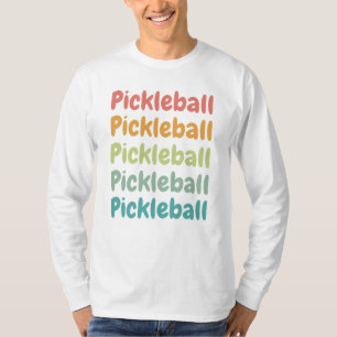 T-shirt Joueur de Pickleball Rétro Pickleball