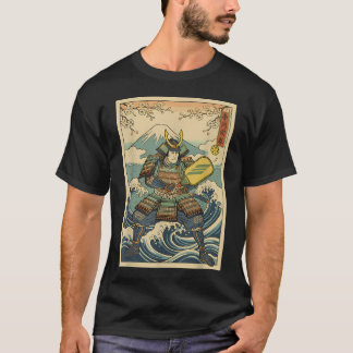 T-shirt Joueur de Pickleball Samouraï Guerrier Paddle Ball
