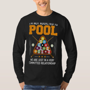 T-shirt Joueur De Piscine Pour Hommes Cool Addicé Au Billa
