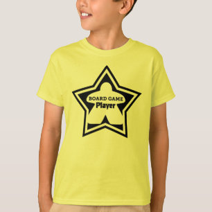 T-shirt Joueur de plateau Black Frame Boys Shirt