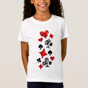 T-Shirt Joueur de poker Joueur de cartes de jouer costumes