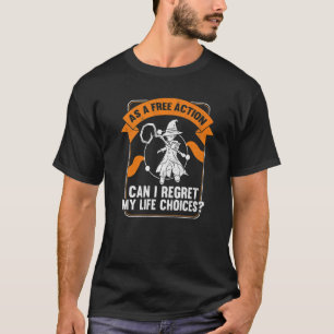 T-shirt Joueur de rôle Nerdy Tabletop Gamer RPG TTRPG