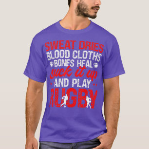 T-shirt Joueur de rugby amusant Mens Sports Royaume-Uni Jo