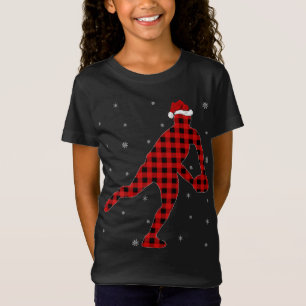 T-Shirt Joueur de rugby Joueur de Buffalo Plaid Family Mat
