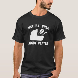 T-shirt Joueur de rugby naturel né