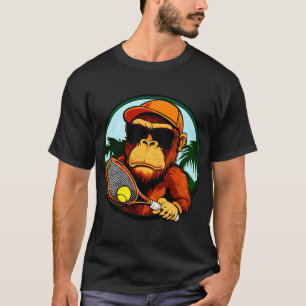 T-shirt joueur de singe